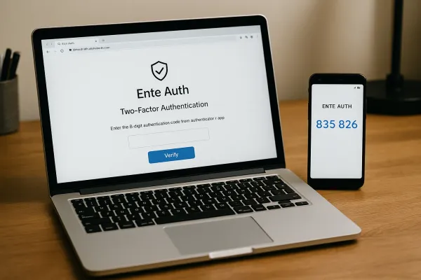 Ente Auth, un authentificateur 2FA auto-hébergé